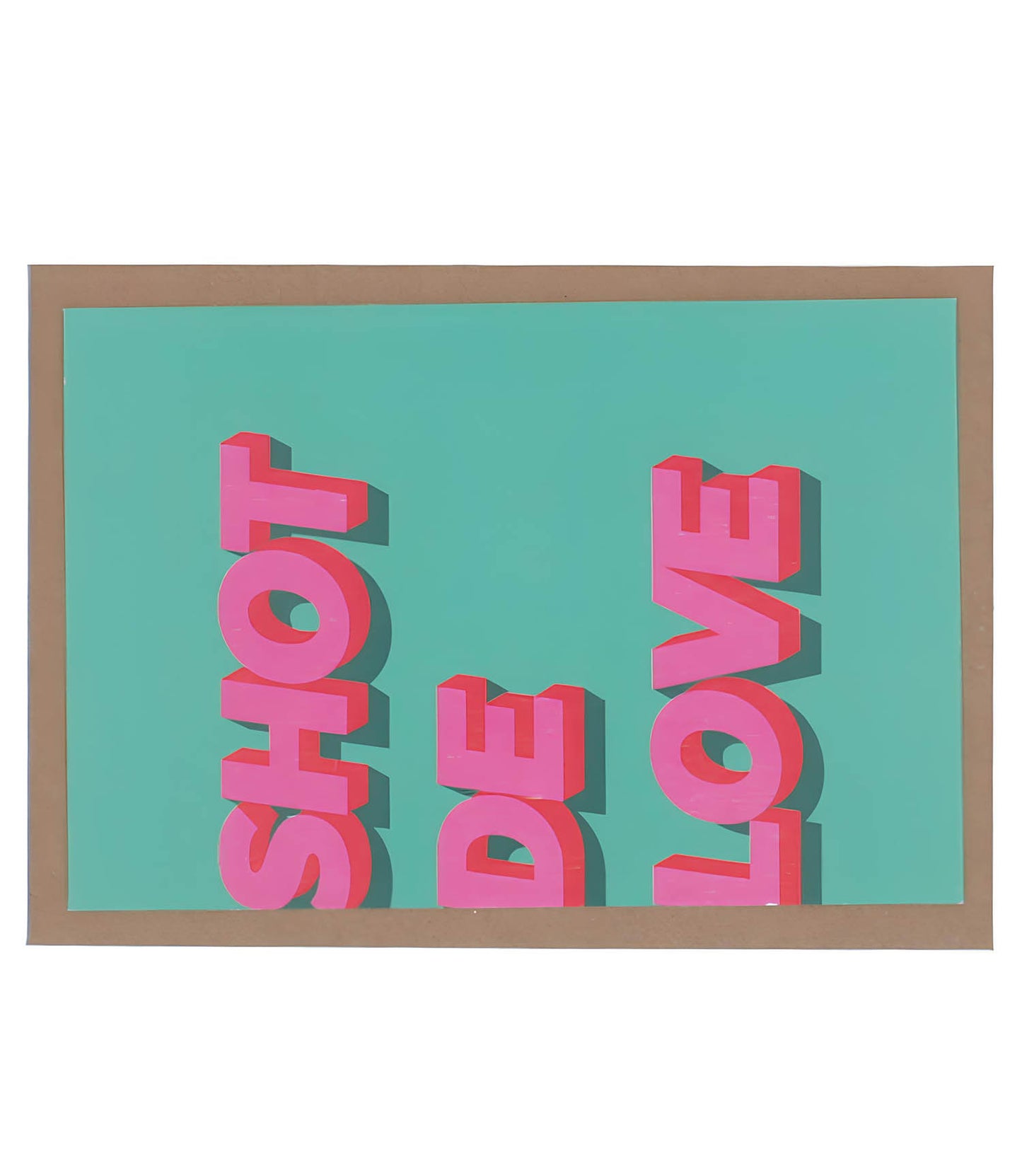 Carte de voeux Shot de Love