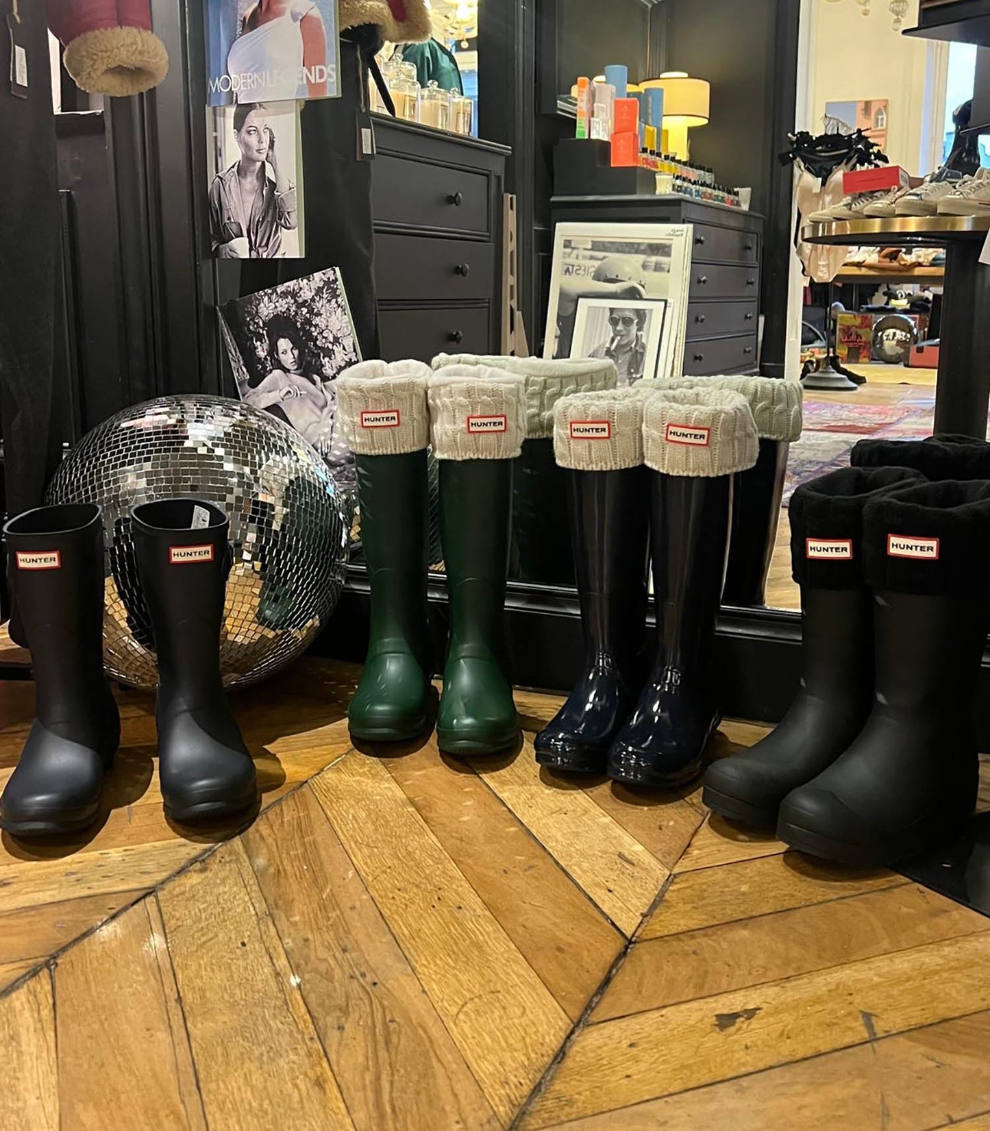 Bottes Original Tall Gloss Navy