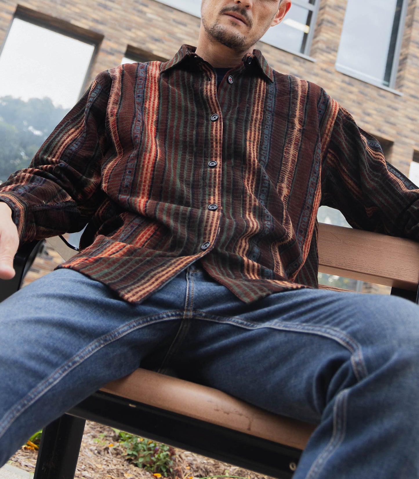 Chemise Oversize Luis Rayures
