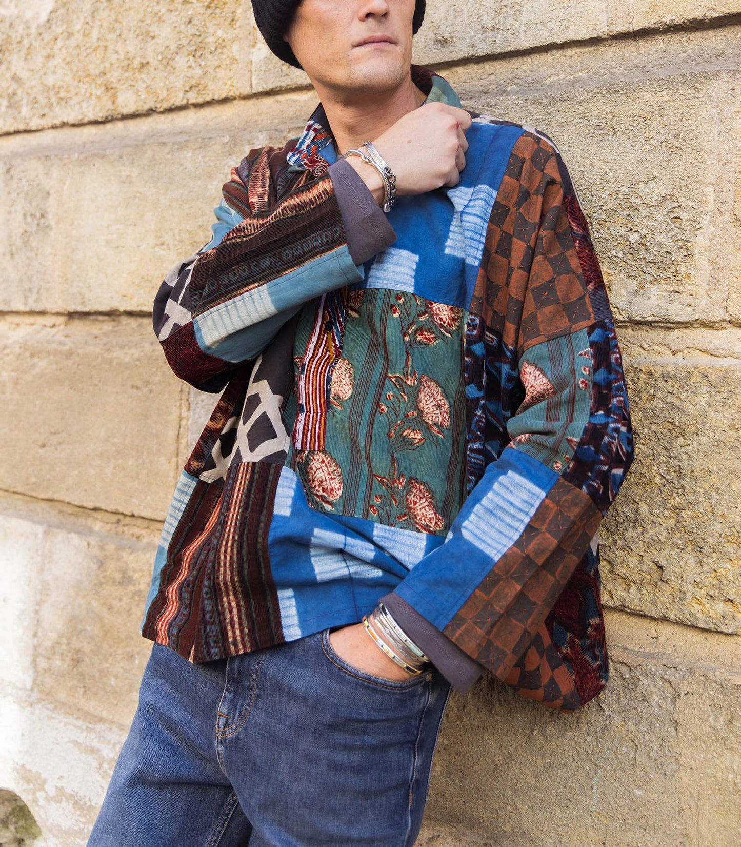 Chemise Oversize Luis Patchwork
