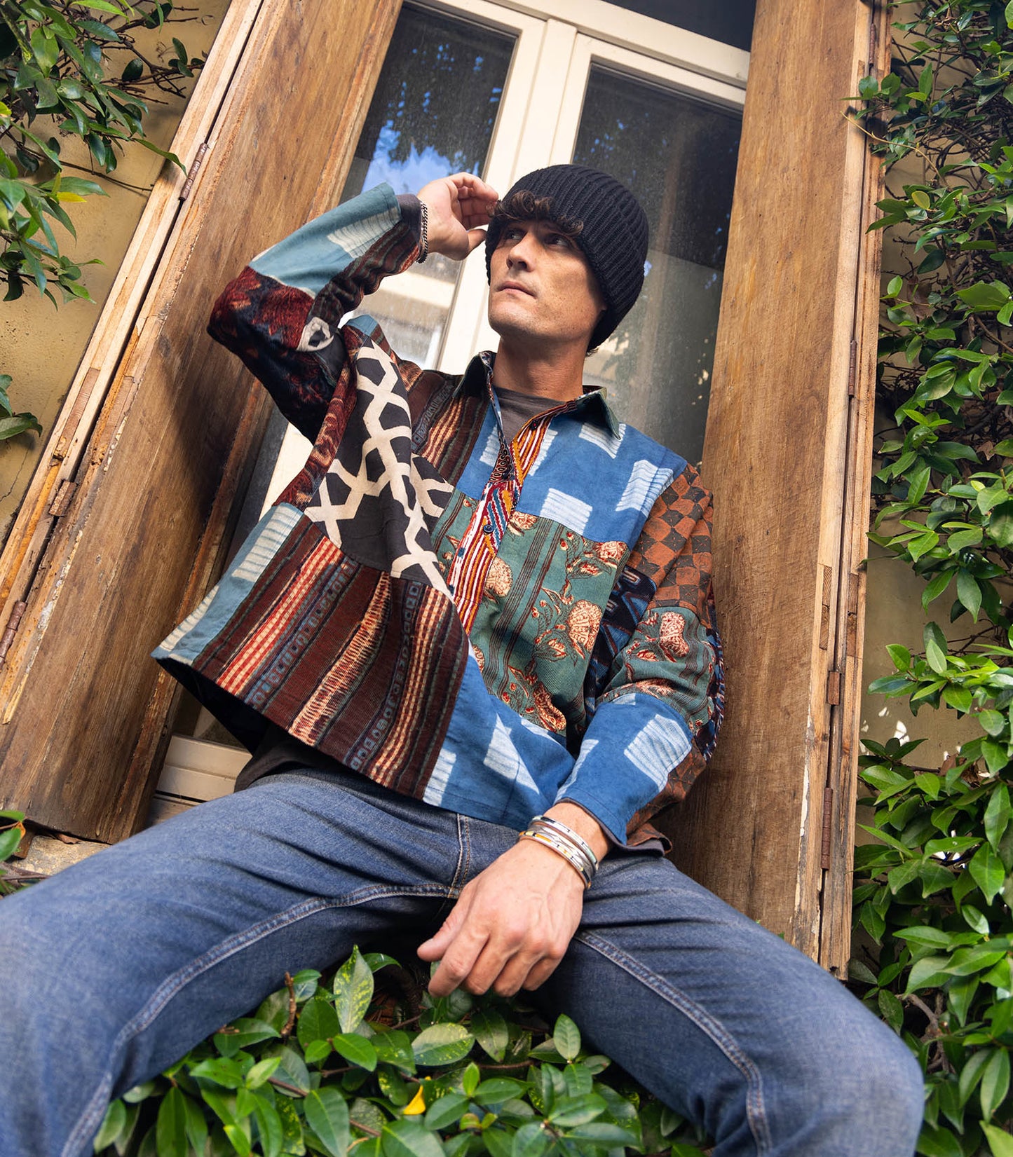 Chemise Oversize Luis Patchwork
