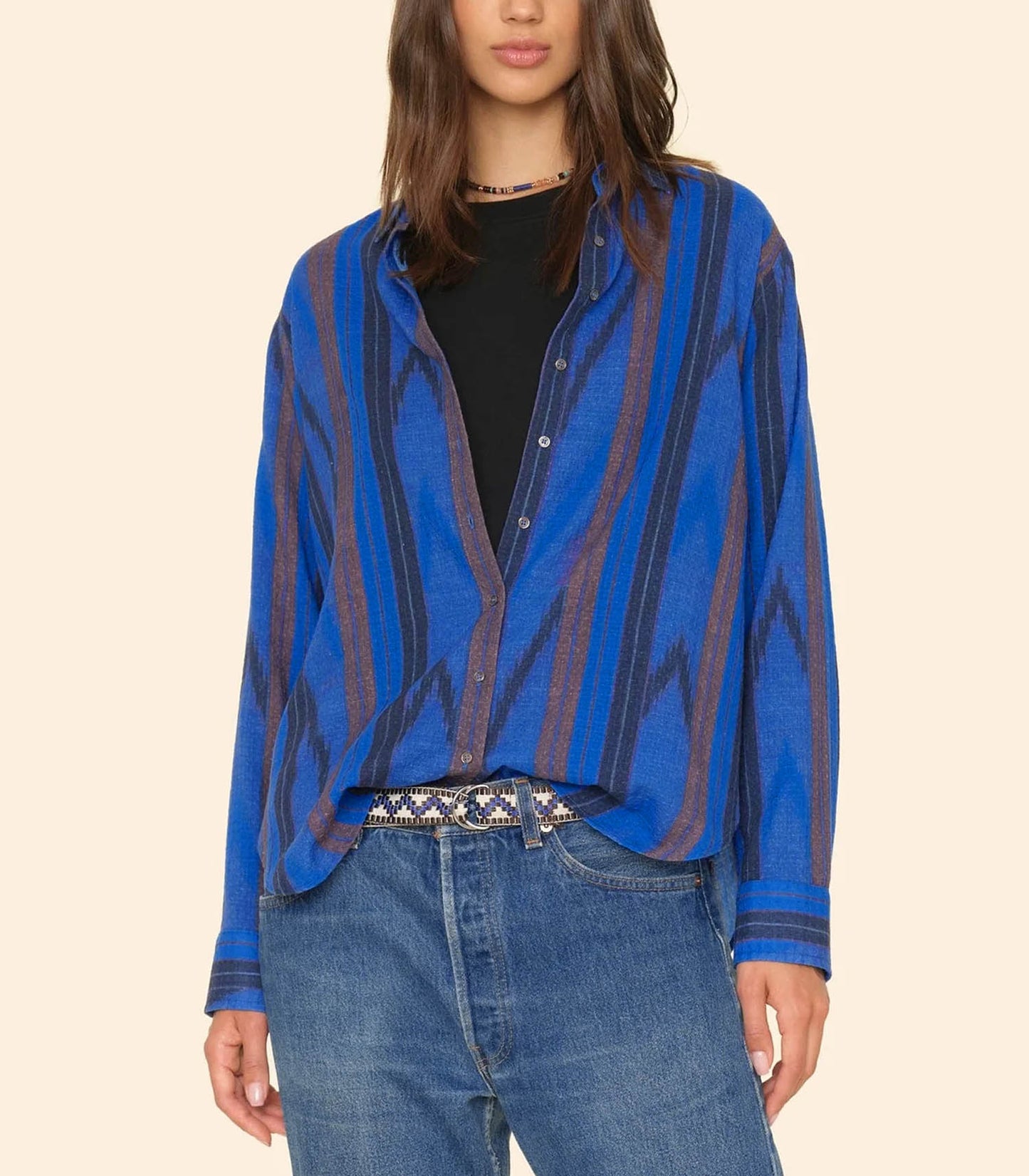 Chemise Beau Electric Blue