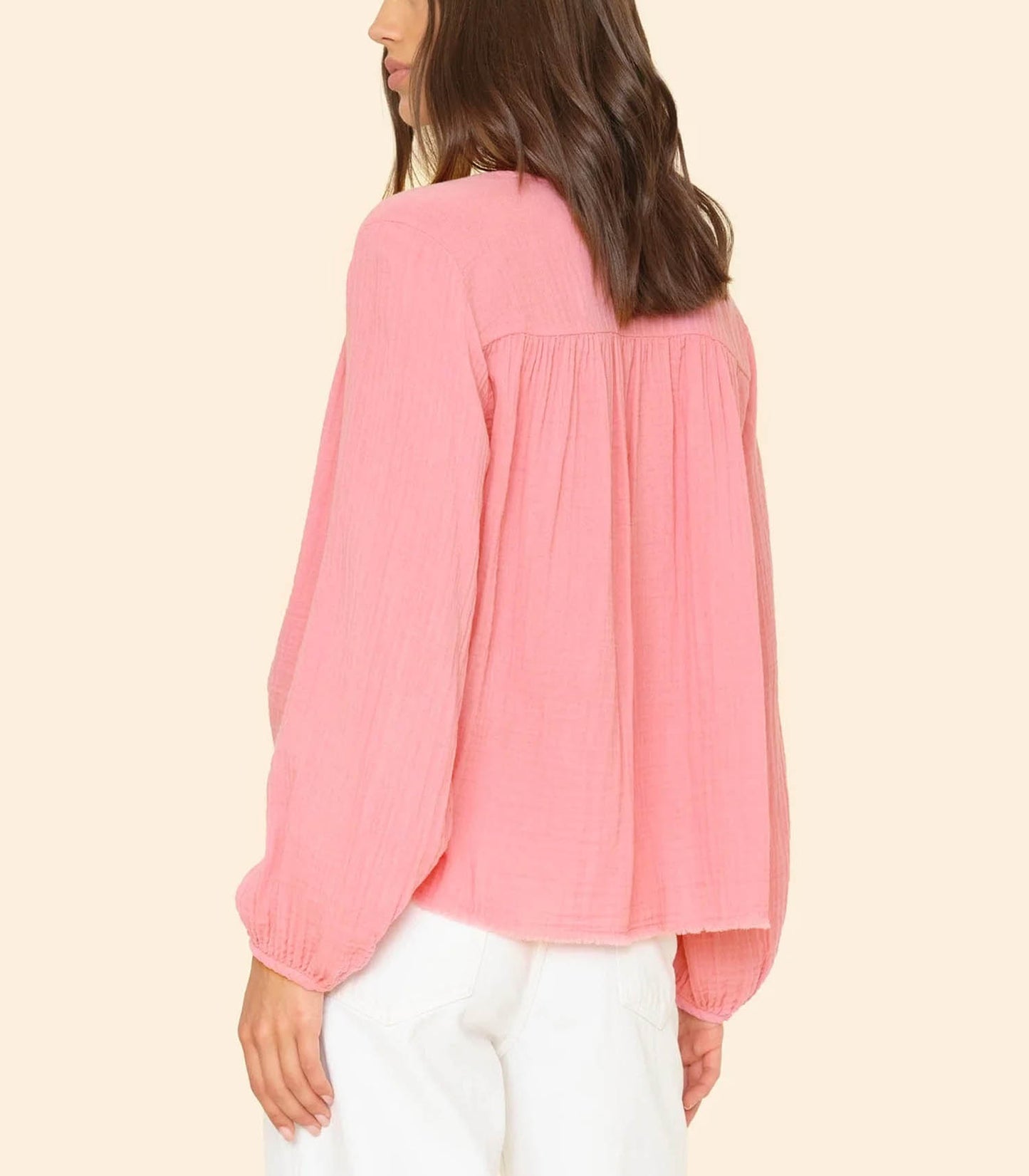 Blouse Hortense Pink Charm