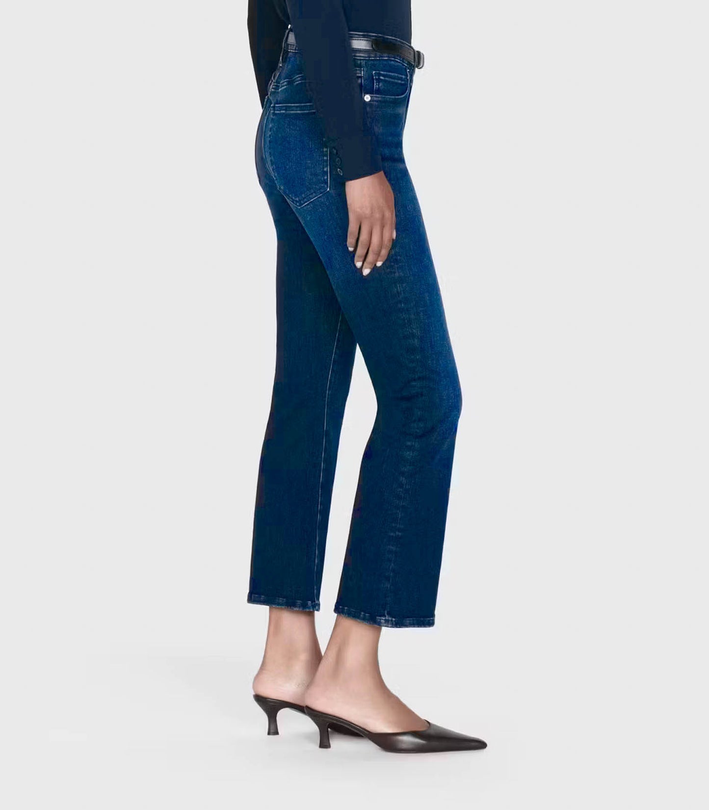 Jean Le Crop Mini Boot Skywalk