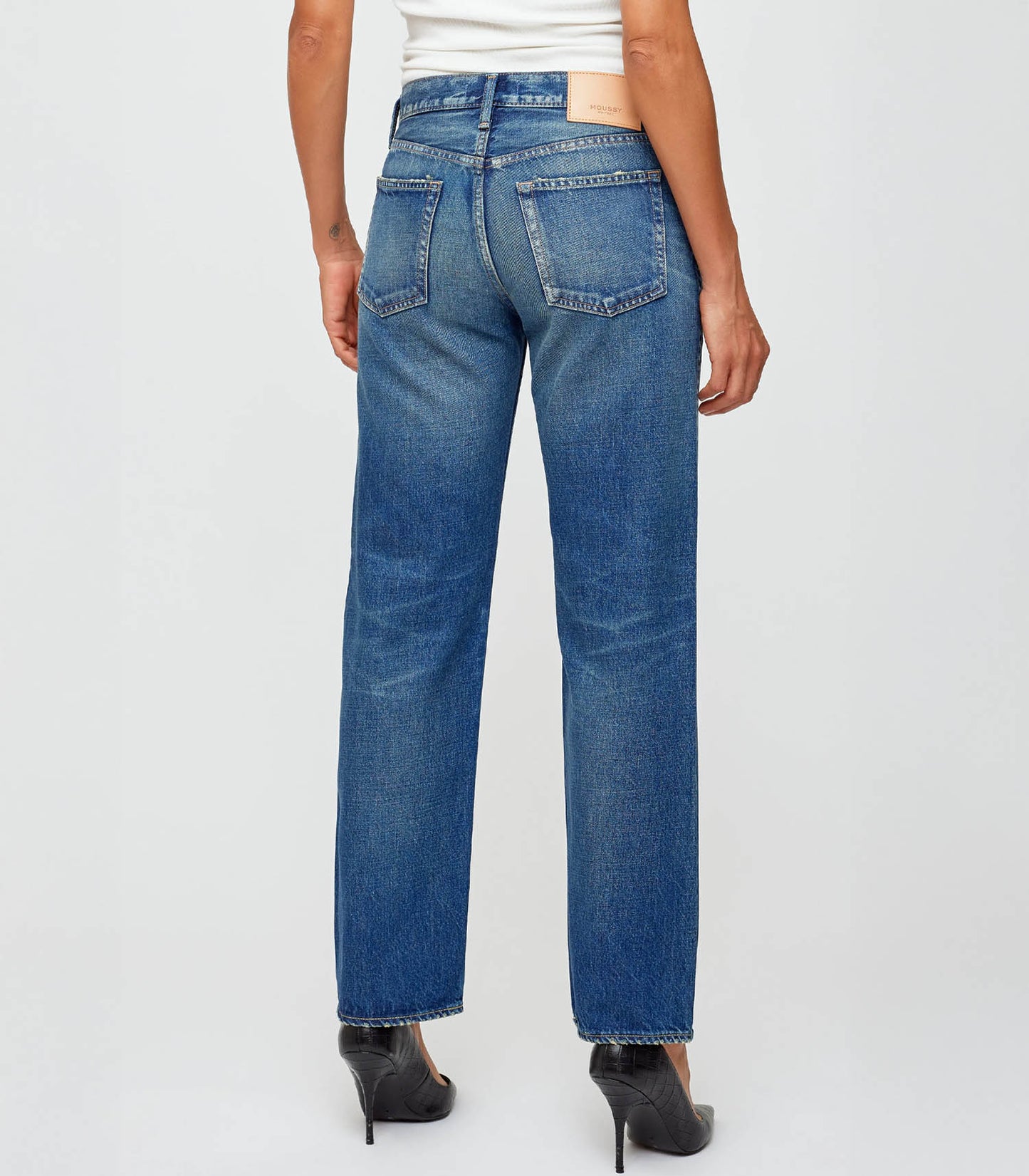 Jean Minneola Straight Low Dark Blue
