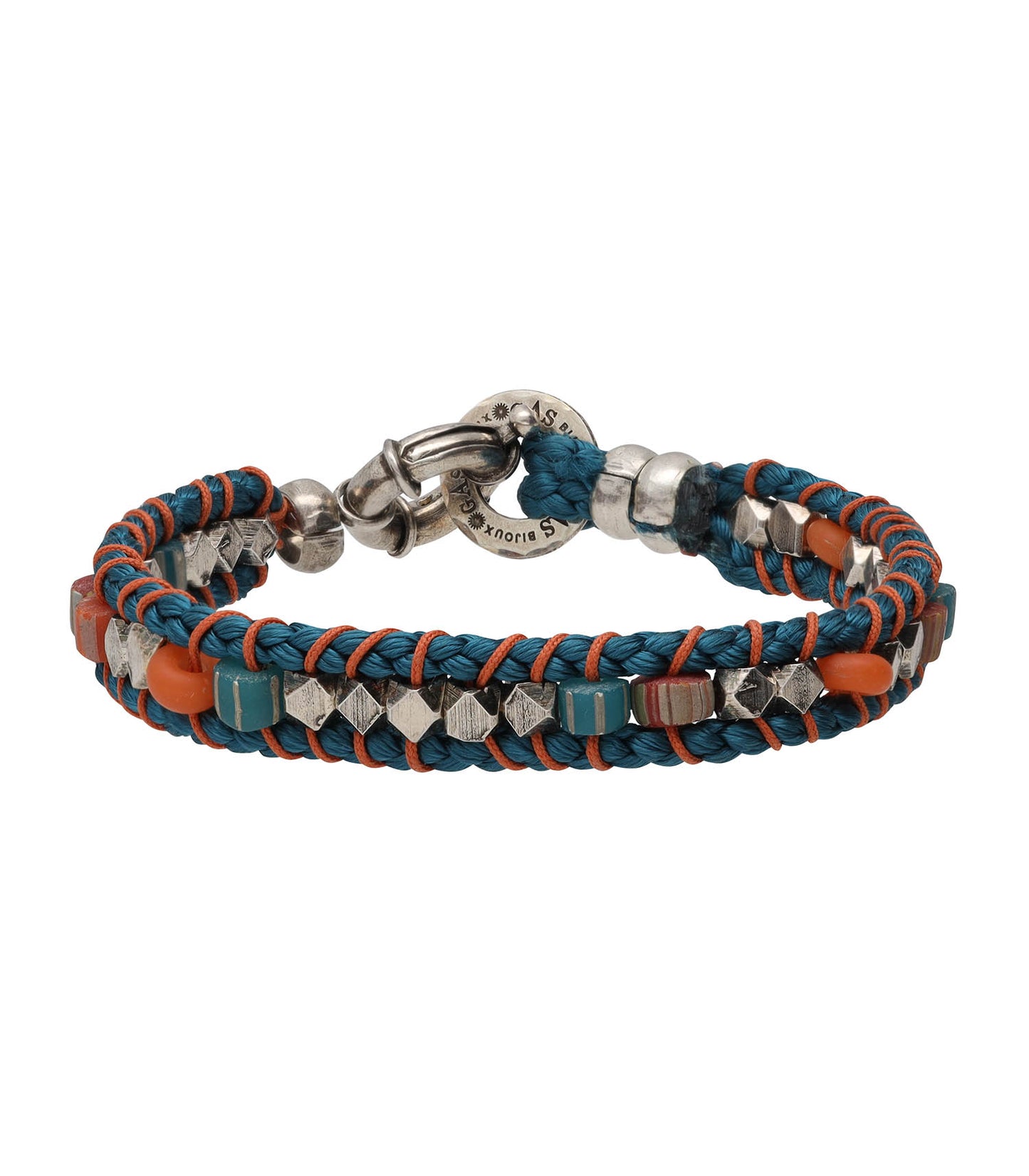 Bracelet homme Ever GM Argenté Bleu