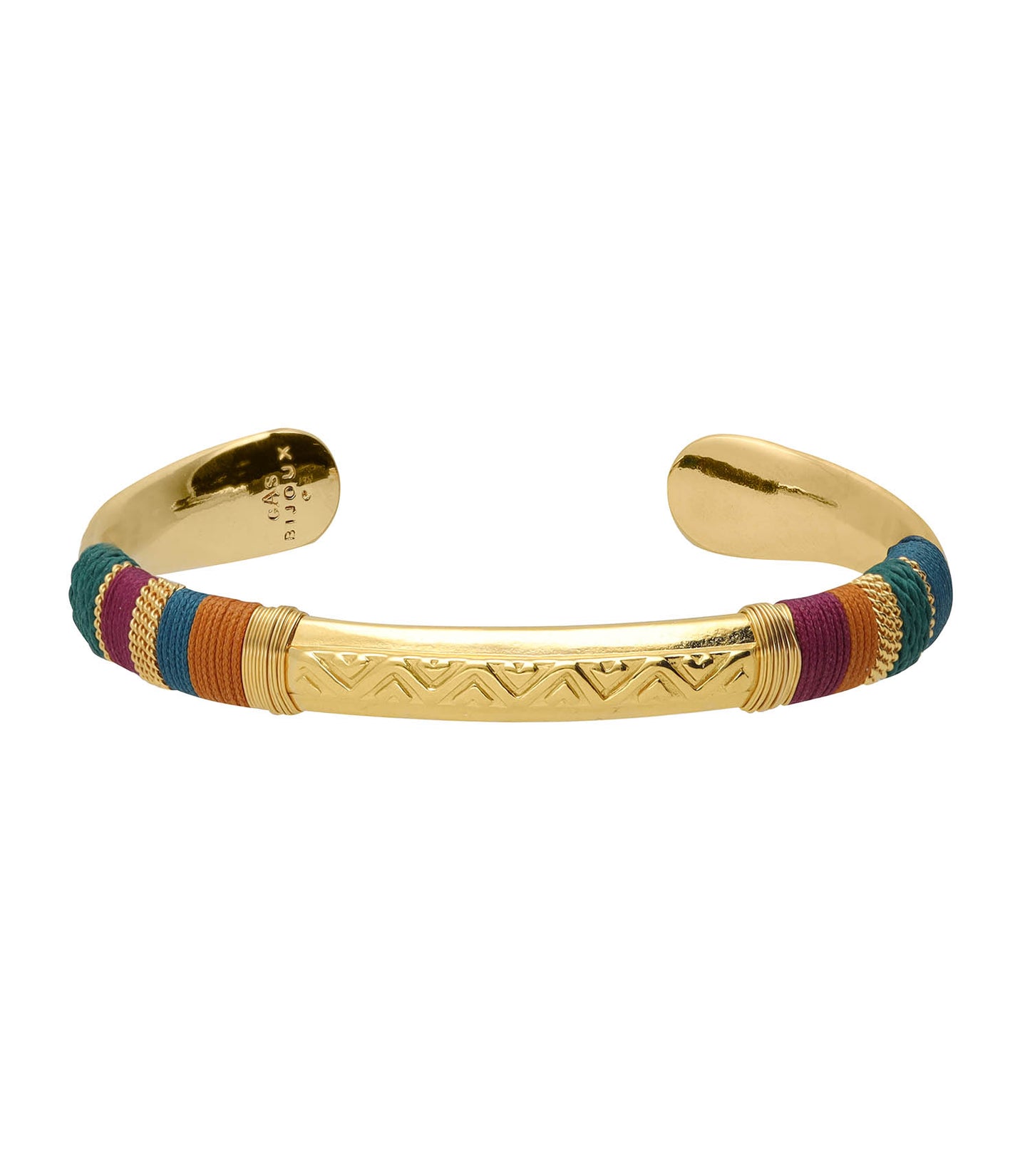 Bracelet Massai Classique Doré Multicolor