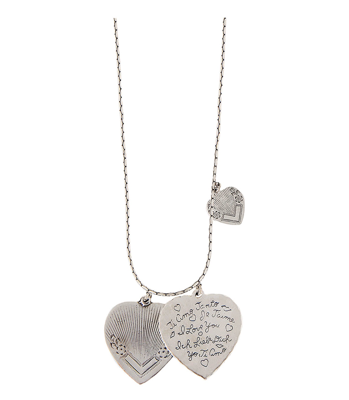 Collier Love Argenté