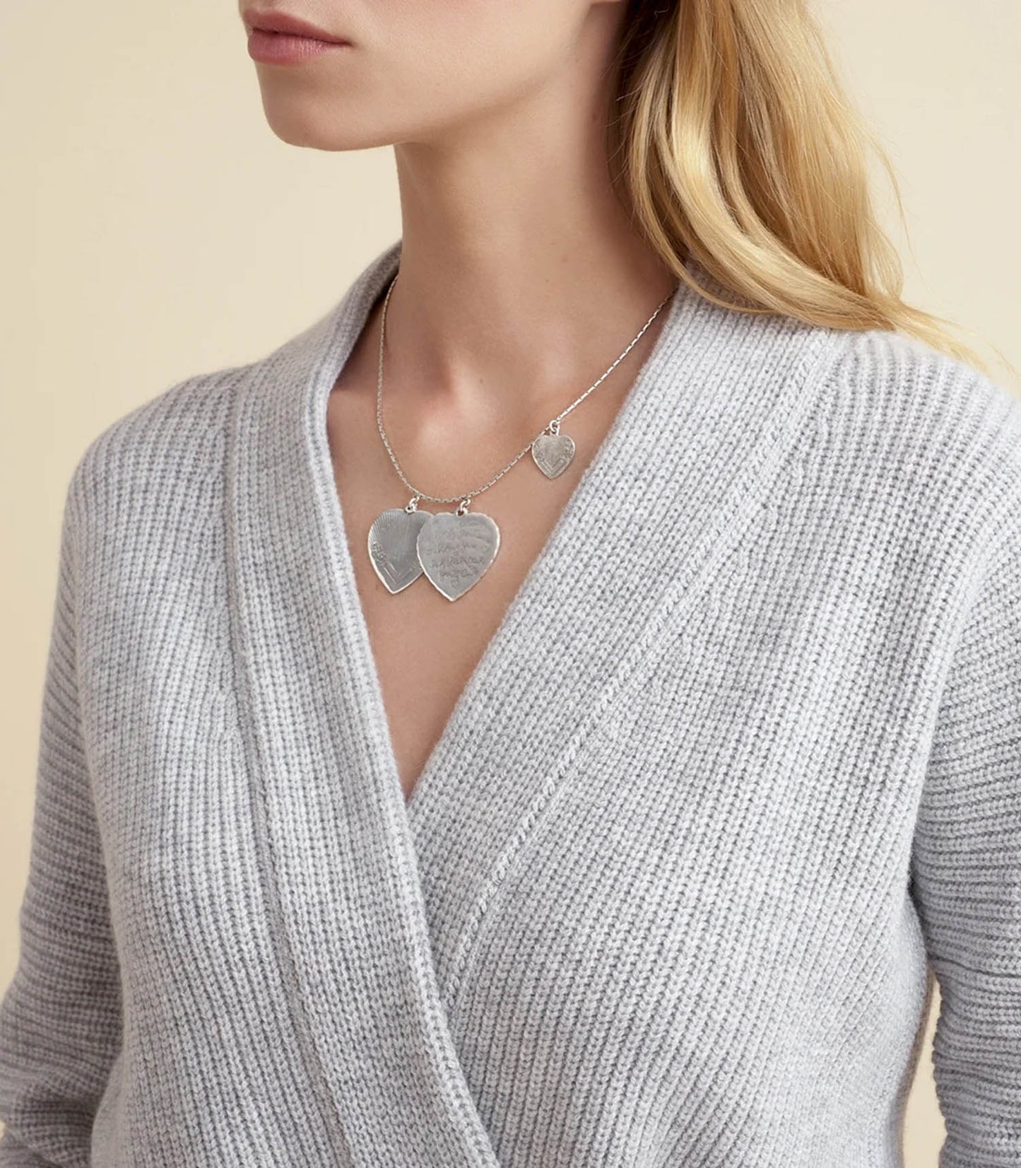 Collier Love Argenté