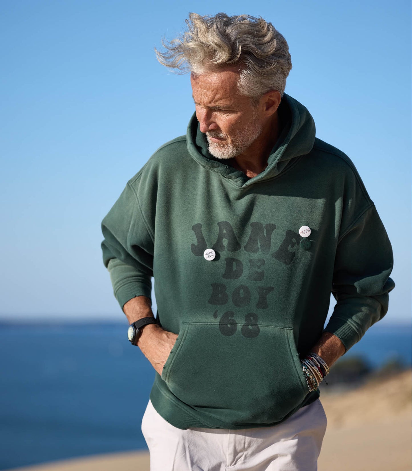 Hoodie Skyler Jane De Boy '68 Forest