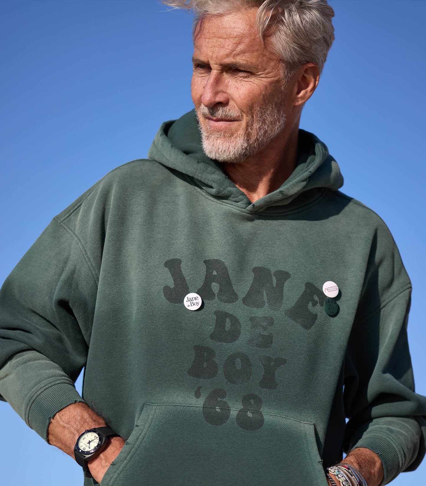 Hoodie Skyler Jane De Boy '68 Forest