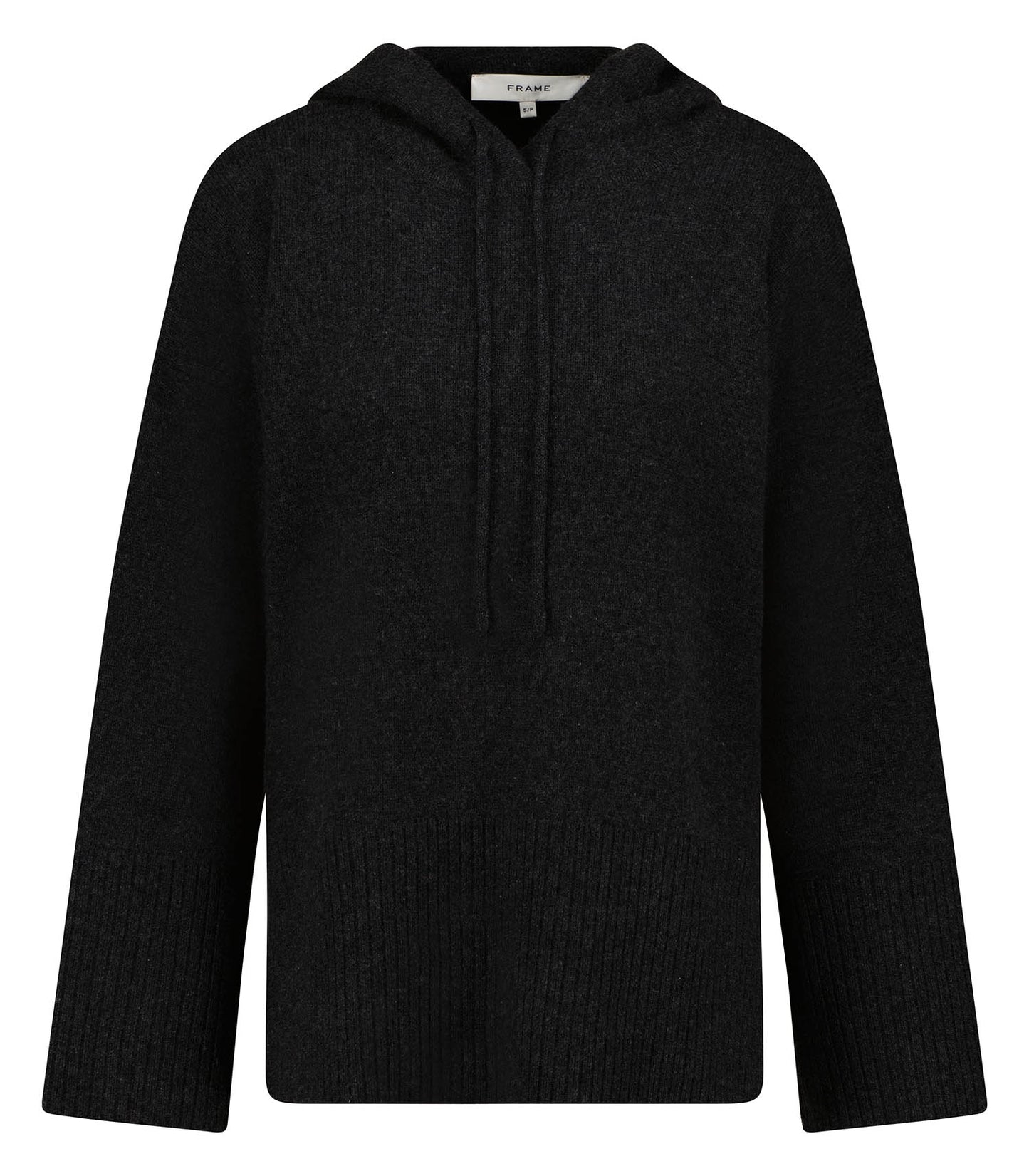 Hoodie Cashmere Travel Charbon