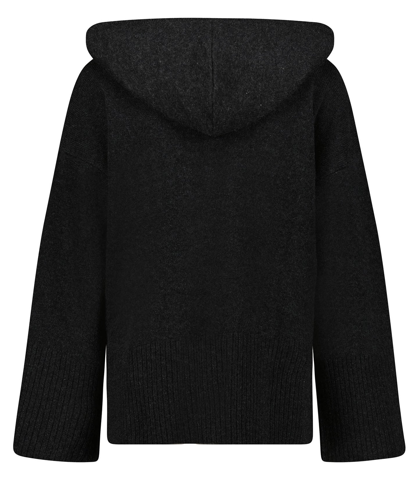 Hoodie Cashmere Travel Charbon