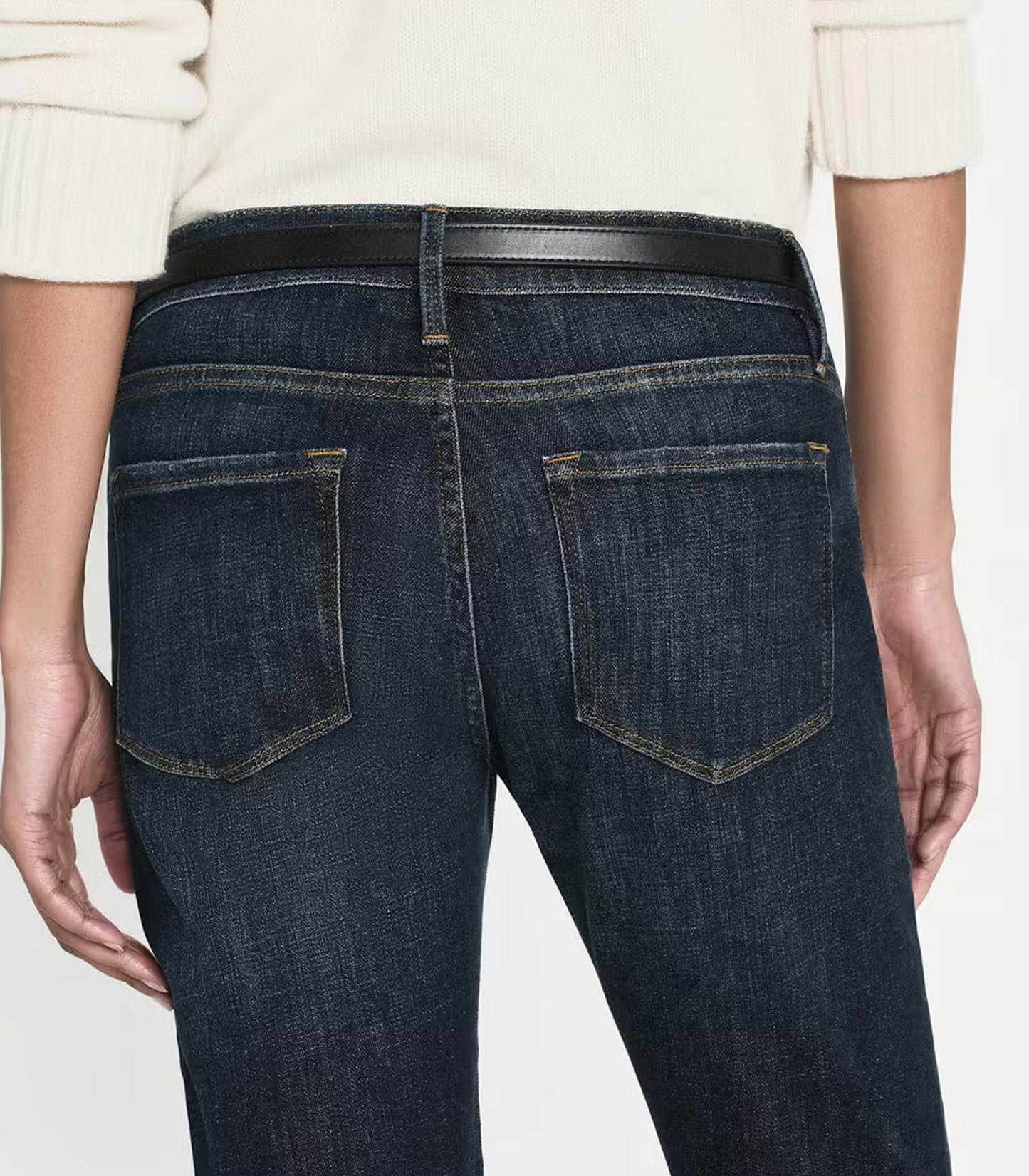 Jean Le Garçon Crop Covant Denim