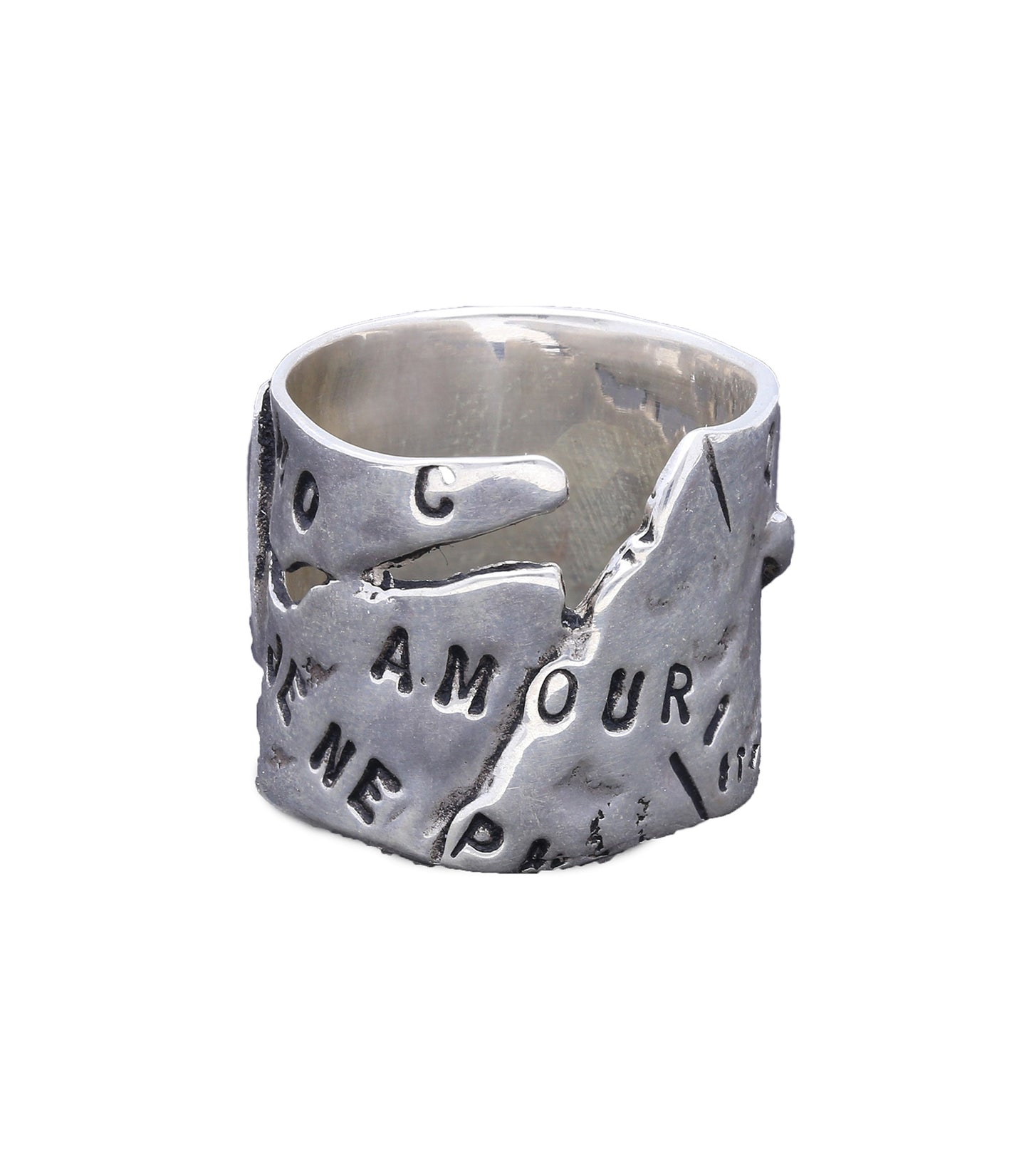 Bague Fragments argent (ne pas utiliser)