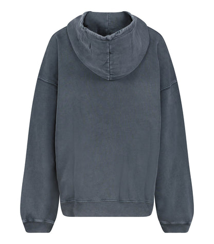 Hoodie Harvey Dark Washed Black