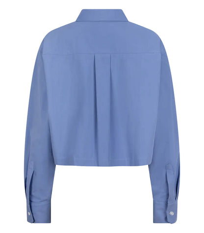 Chemise à manches longues Pete Bleu