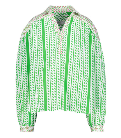 Blouse David Bowie Verte