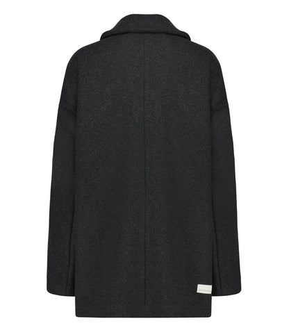 Manteau Court Marina Gris Foncé