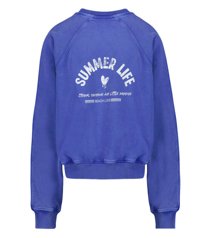Sweat-shirt Oversized Baywatch Bleu