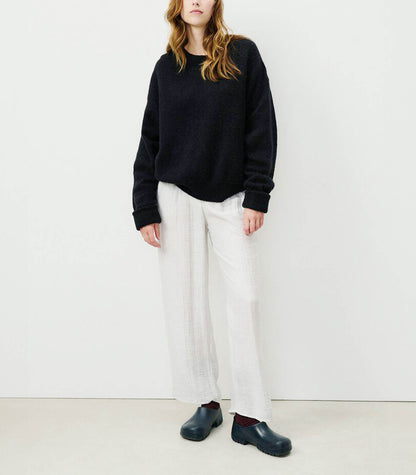 Pull Col Bateau Vitow Noir