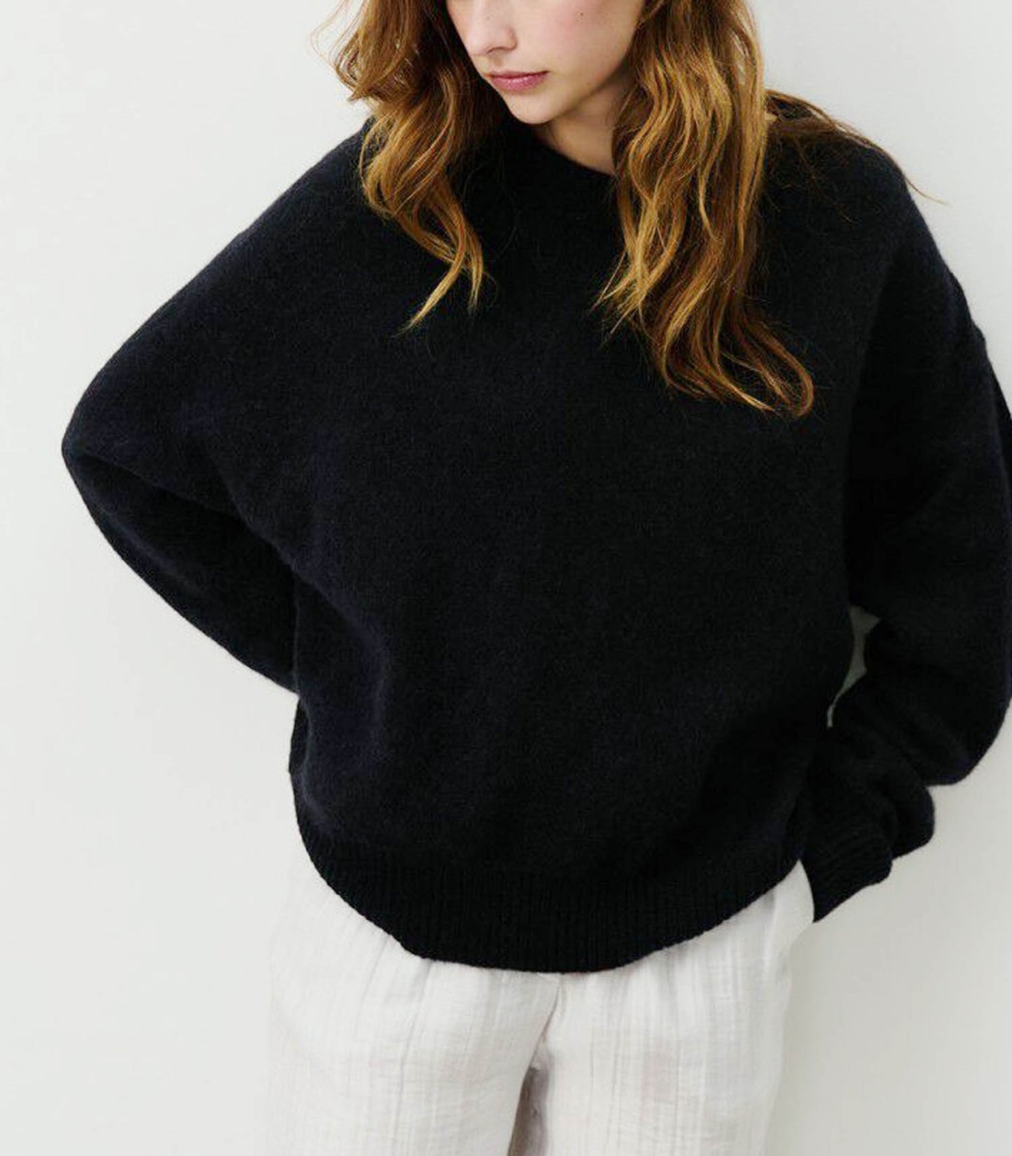 Pull Col Bateau Vitow Noir
