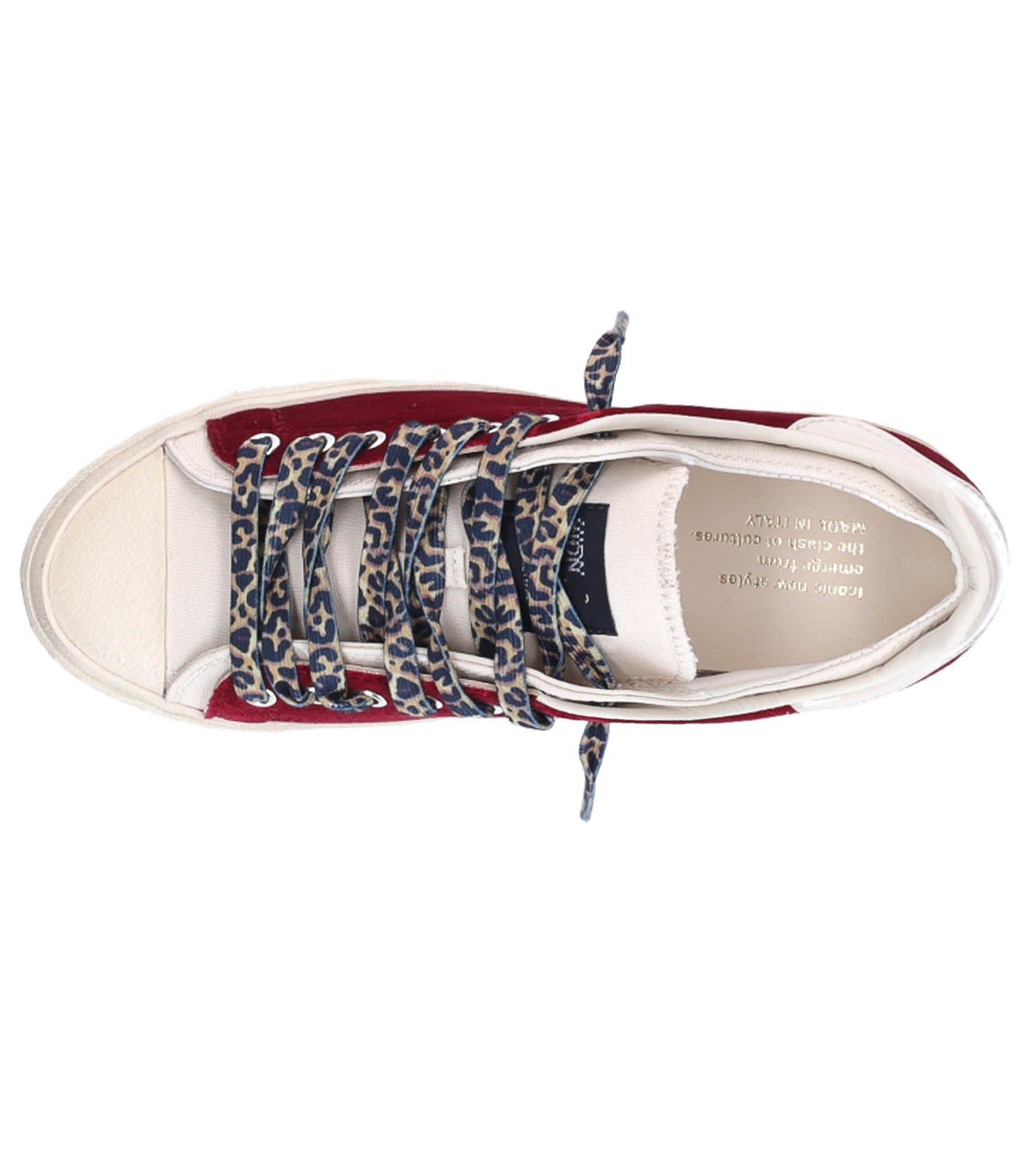 Baskets Starless Low Ruby Ivoire