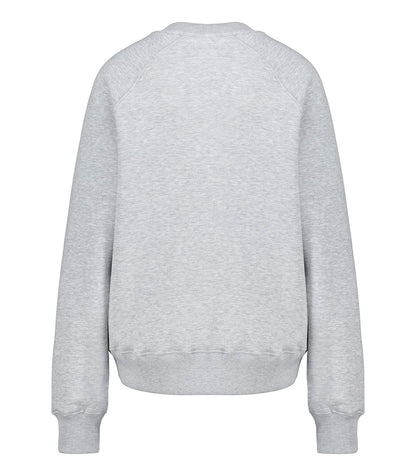 Sweat-shirt Orid Floqué Bleu Gris
