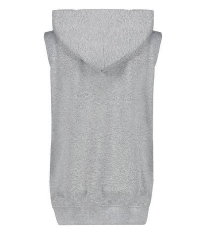 Hoodie sans manches Orid Heart Gris
