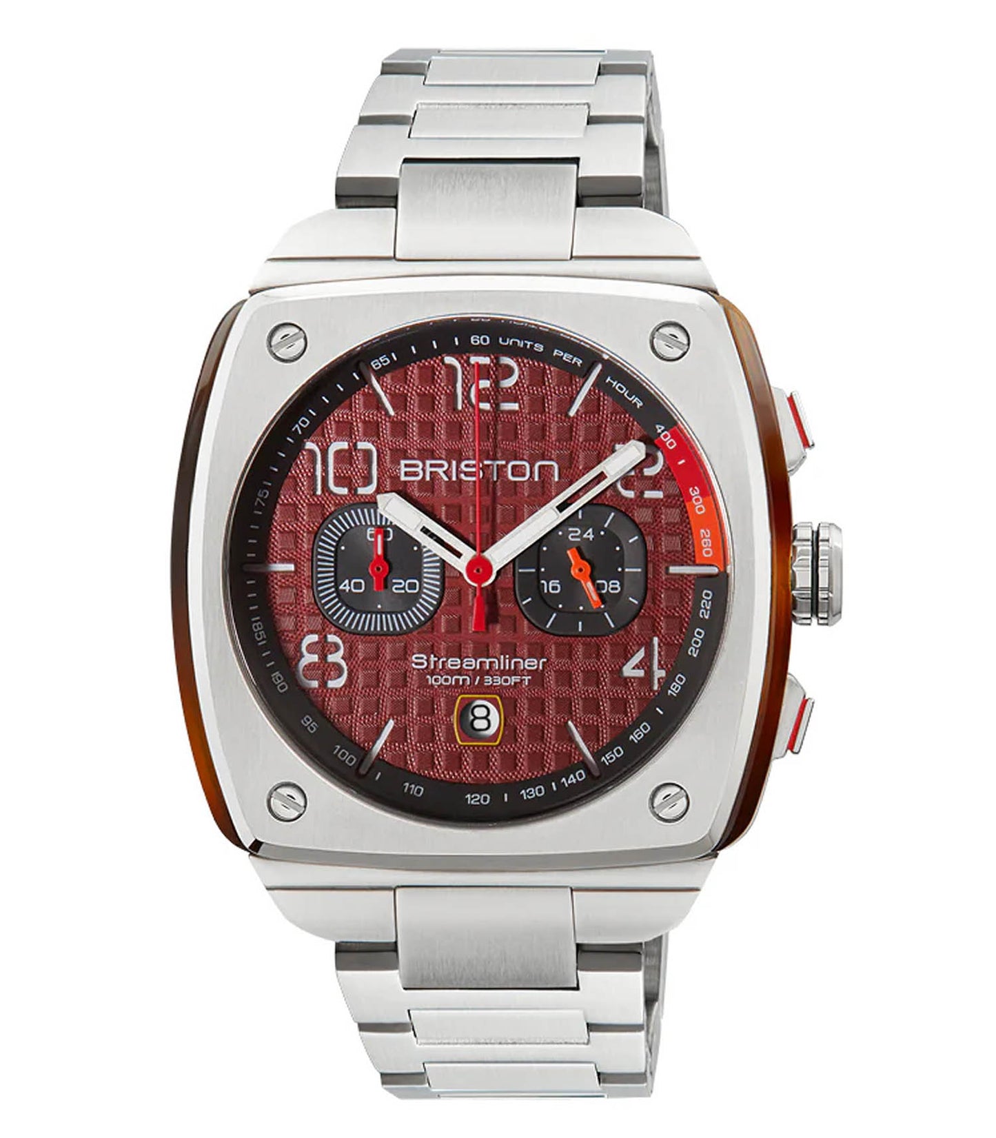 Montre Streamlimer Urban Chrono Acier Rouge