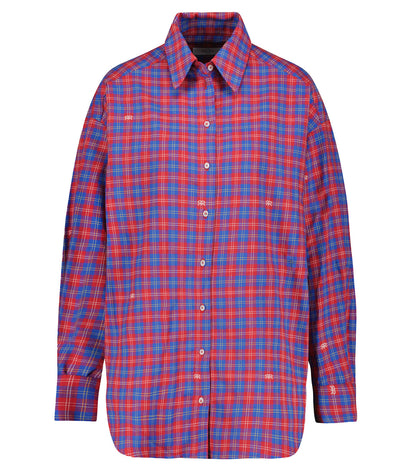 Chemise Map Geometrique Again Rouge