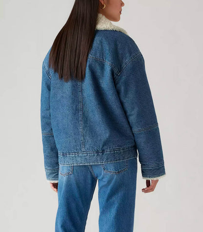 Veste Sherpa Flight Jacket In The Air