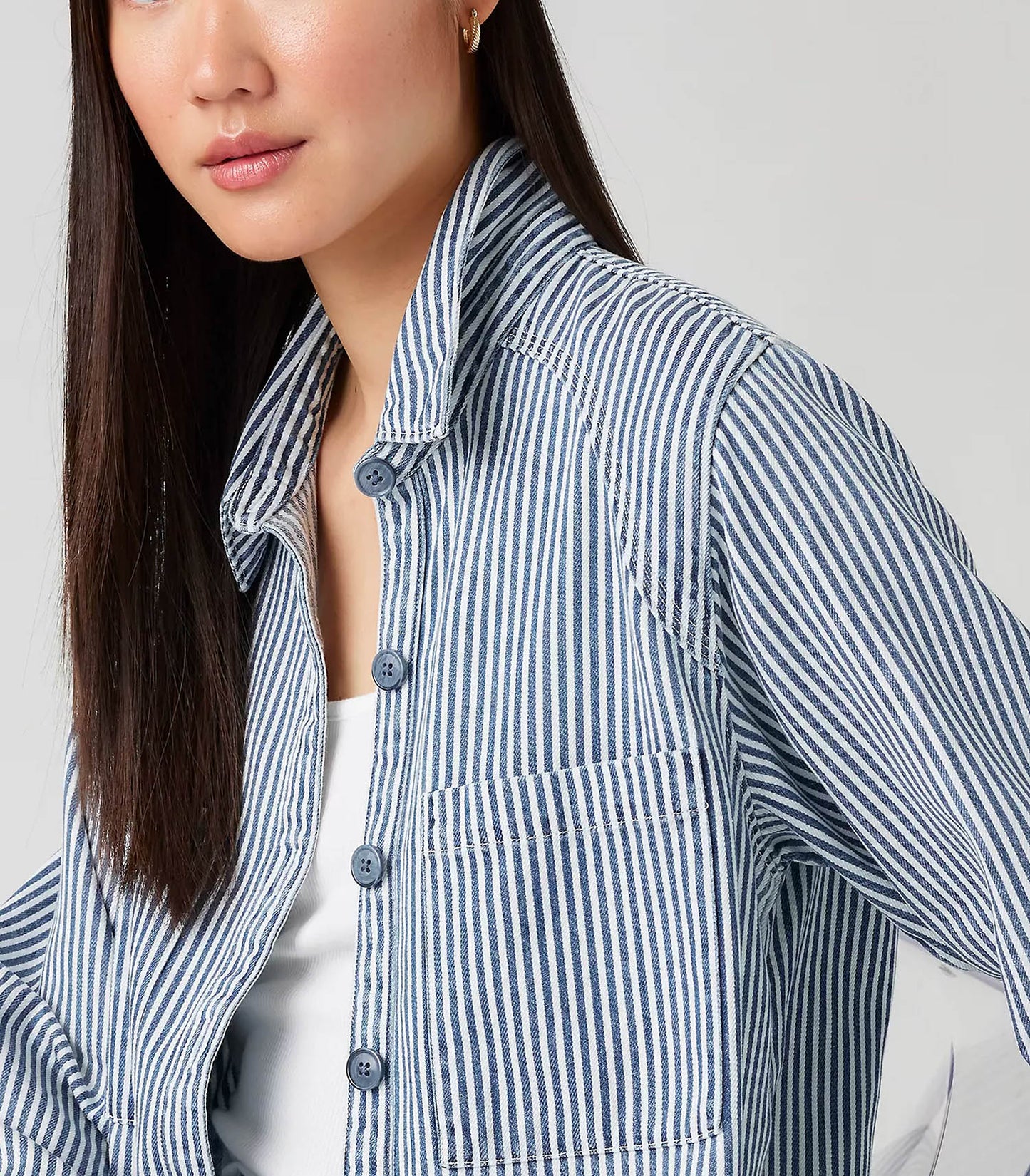 Chemise à Rayures Hadley Stripe