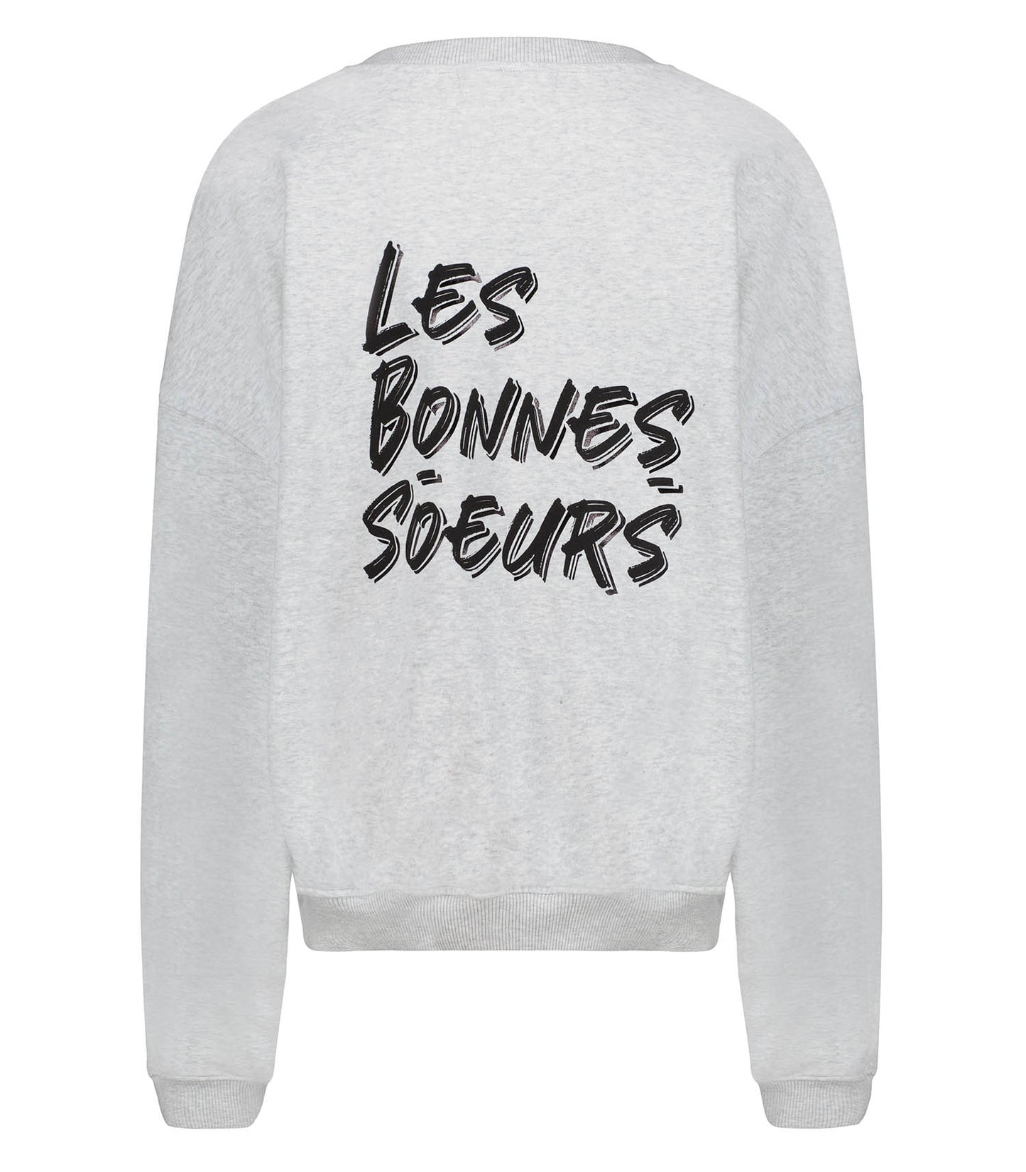 Sweat-shirt Babe Gris Chiné Clair