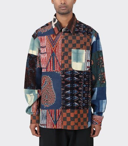 Chemise Oversize Luis Patchwork