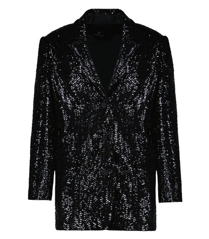 Veste Sara Black Sequin