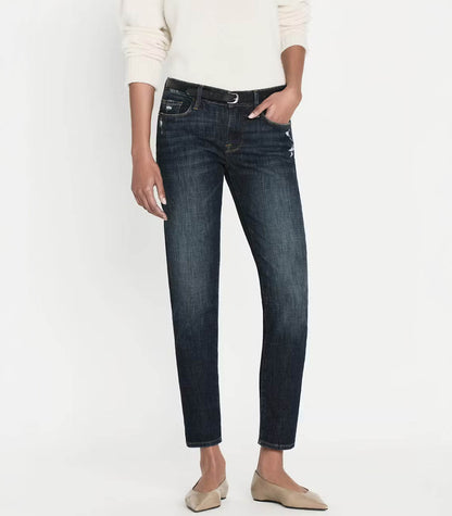 Jean Le Garçon Crop Covant Denim