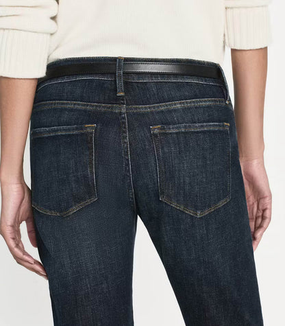 Jean Le Garçon Crop Covant Denim