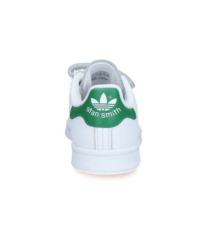 Sneakers Stan Smith à scratch CF Blanc/Vert