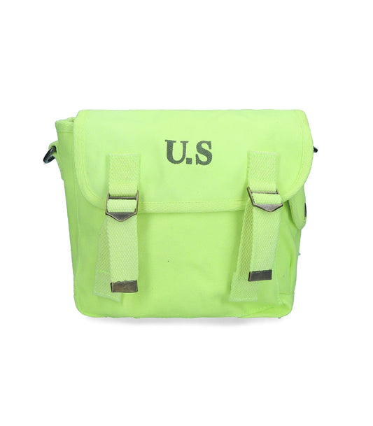 Sac U.S petit toile jaune fluo