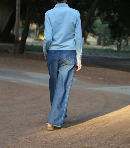 Chemise en Jean La Chemise Summer Blue