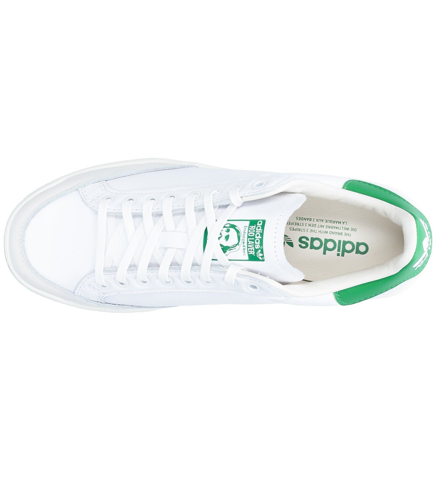 Baskets homme Rod Laver Blanc/Vert